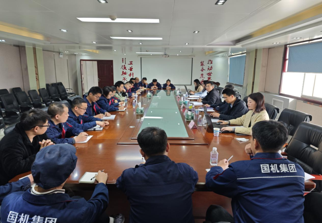國機精工黨委書記、董事長、總經(jīng)理蔣蔚一行到軸研所調(diào)研